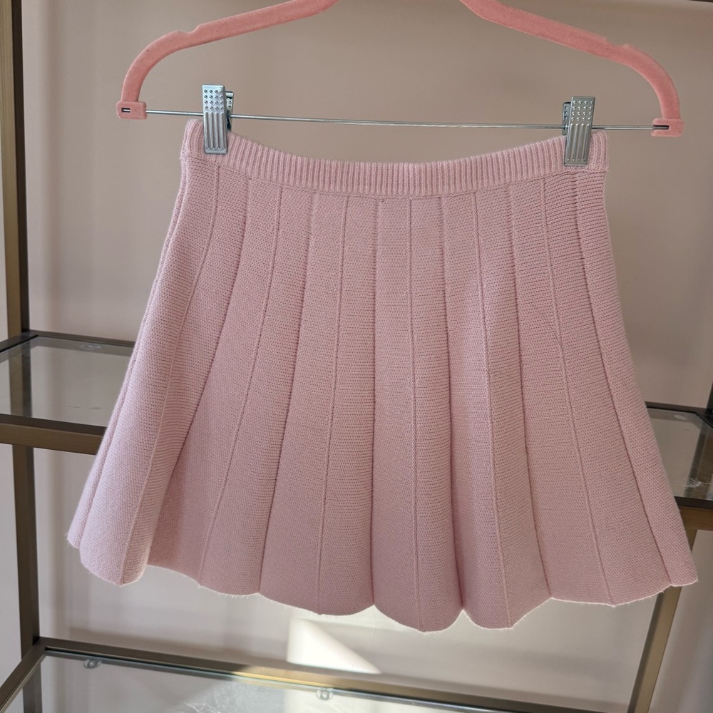 Majorelle Solveig Pink Mini Skater Skirt Size Xs View 4
